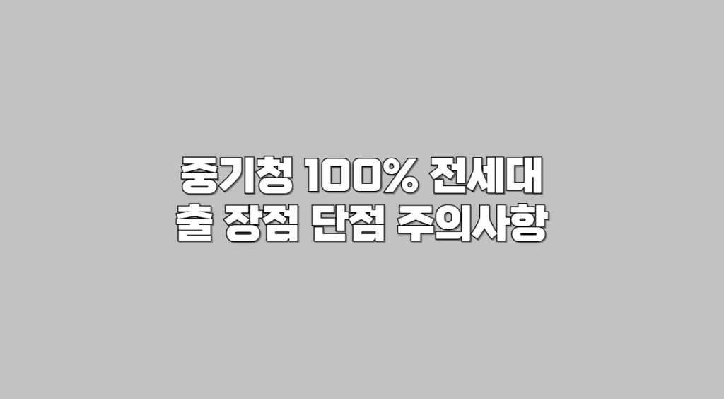 중기청